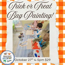 Trick or Treat Bag Painting! $29
