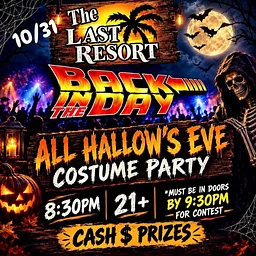 HALLOWEEN COSTUME PARTY WITH BACK IN THE DAY