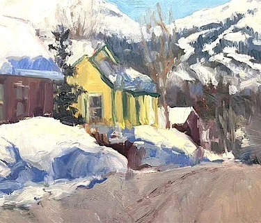 OILS&ACRYLICS-Plein Air Painting Fri, May 1,8,15,22 make up:29th, 9-11:30am