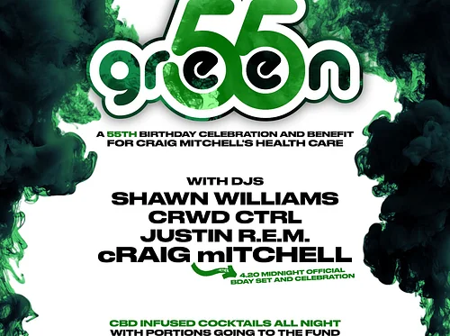 GREEN 55 - A 55th birthday celebration and benefit for Craig Mitchell's