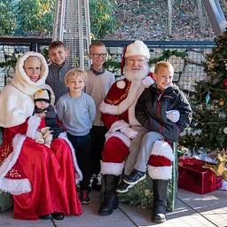 Santa at the Zoo