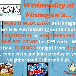 DJ Bingo on Wing It Wednesday