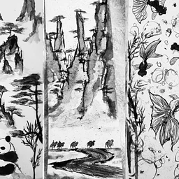 Art Workshop: Ink Wash and Sumi-E Illustration