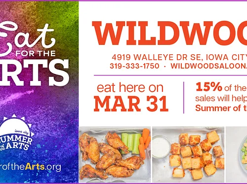 Eat for the Arts at Wildwood BBQ