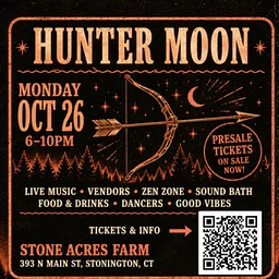 Halloween Moonlight Social at Stone Acres Farm Presented by 85th Day and 2Primo