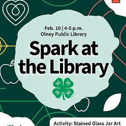 Spark at the Library: Stained Glass Jar Art