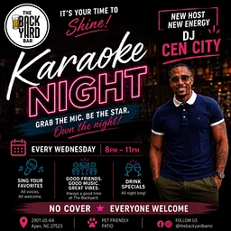 WEDNESDAY KARAOKE NIGHT with DJ NICK DRIVER