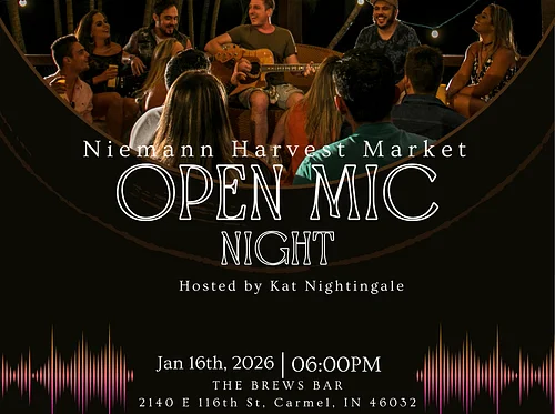 Half Priced Cocktails & Open Mic Night: Hosted by Kat Nightingale