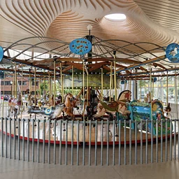 The Nissen Carousel at Mill River Park