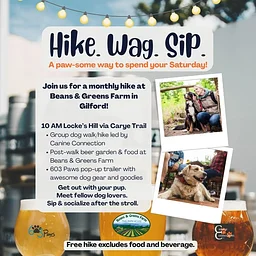 Hike. Wag. Sip.
