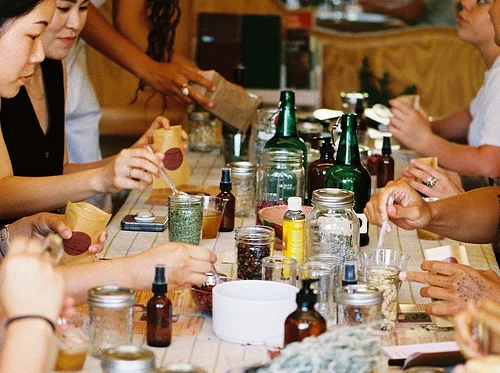 Essential Oil + Tea Blending Workshop for Spring