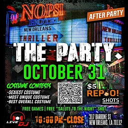 THE PARTY: Halloween Costume Party & Rooftop Takeover