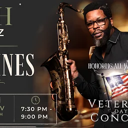 Saxophonist Reggie Hines