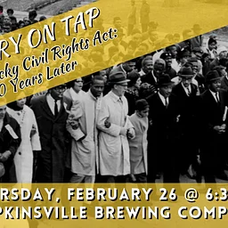 History on Tap Rescheduled