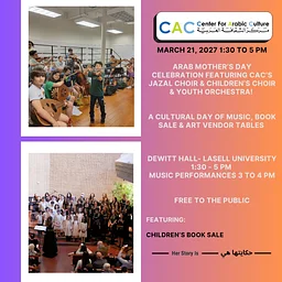 2nd Annual CAC Arab Mother's Day Concert