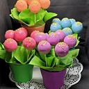 Cake Pop Flower Bouquet