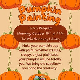 Tween Pumpkin Painting