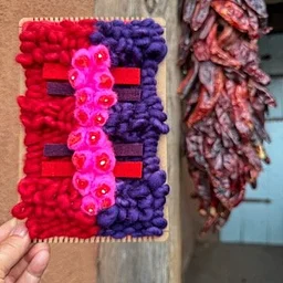 WEAVE with us: colorful textural tapestry making