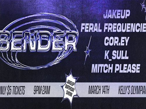 JAKEUP BIRTHDAY SHOW! w FERAL FREQUENCIES, COR.EY, K_SULL, MITCH PLEASE