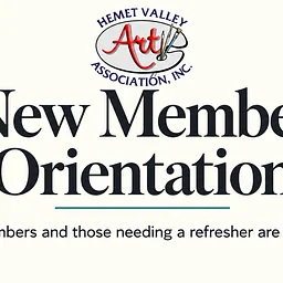 New Member Orientation August 2027