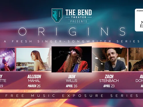 ORIGINS – A Fresh Singer-Songwriter Series – April 16 – Jaik Willis