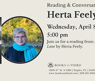 Strange Shape of Love Reading with Author Herta Feely | Books on Third