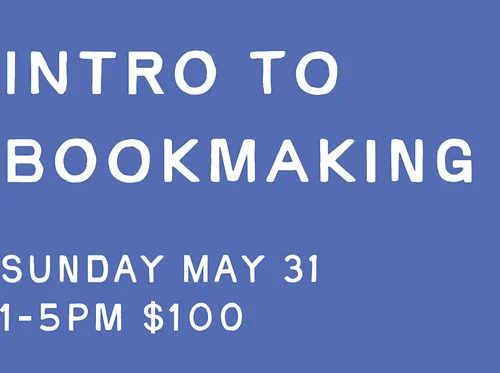 Intro to Bookmaking