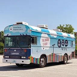 Bookmobile Stop at Auxvasse