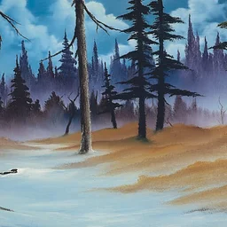 Bob Ross Painting Workshop: S06 E06—Snow Trail