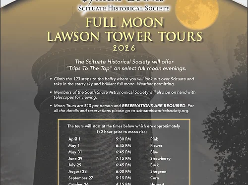Full Moon Lawson Tower Tours – Blue Moon