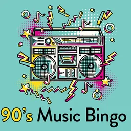 Free music bingo: the 90s