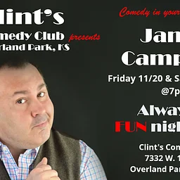 Jamie Campbell at Clint's Comedy Club