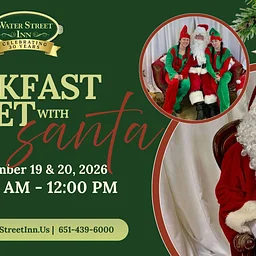 Breakfast Buffet with Santa at Water Street Inn