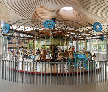 The Nissen Carousel at Mill River Park