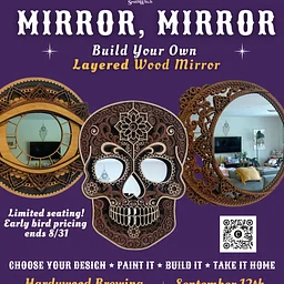MIRROR, MIRROR: BUILD YOUR OWN LAYERED WOOD MIRROR