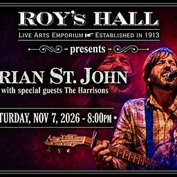 Brian St. John new album release show featuring The Harrisons