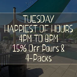 Tuesday Happiest of Hours!