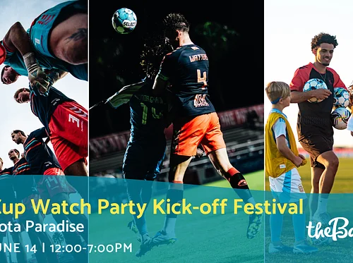 FIFA World Cup 2026(TM) Watch Party at The Bay Kick-Off Festival with Sarasota Paradise