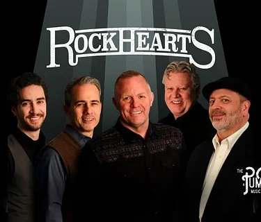 Rock Hearts with Rusty Rails