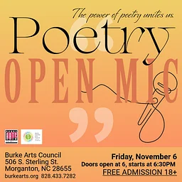 Poetry Open Mic Night (November)