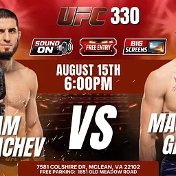 UFC 330 Watch Party in Northern Virginia | Makhachev vs. Machado Garry at Shipgarten