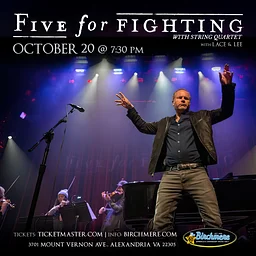 FIVE FOR FIGHTING WITH STRING QUARTET, with Lace & Lee