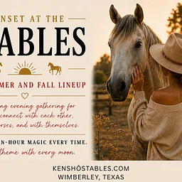 Sunset at the Stables: Horse Halloween Costume Contest