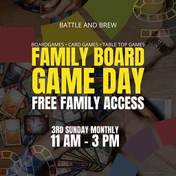 Family Board Game Day: Free Family Gaming Event