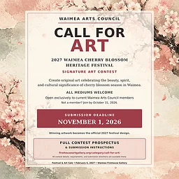 Call for Art: Cherry Blossom Festival Submission Deadline November 1, 2026