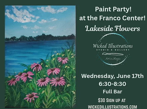 Paint Night at the Franco June 17