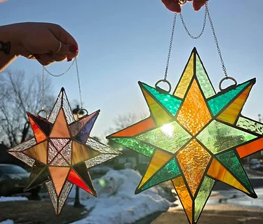 Jump Into Stained Glass with Vy Zwier at Markeim Haddonfield