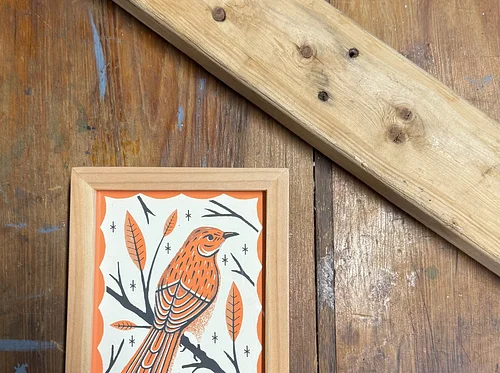 Custom Wooden Picture Frame, 5/30+6/6