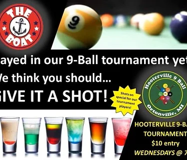 Wednesday Night Hooterville 9-Ball Pool Tournament