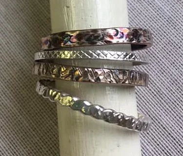 Beginner Silver Ring Bands One-Day Workshop